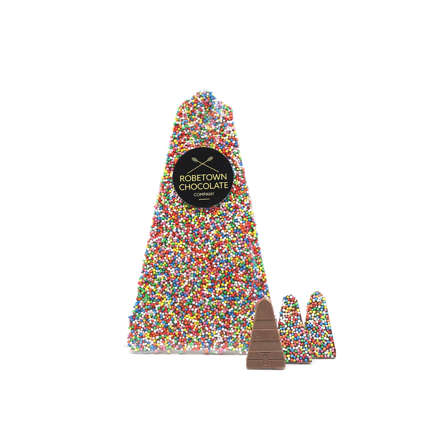 GIANT OBELISK MILK CHOCOLATE - FRECKLES