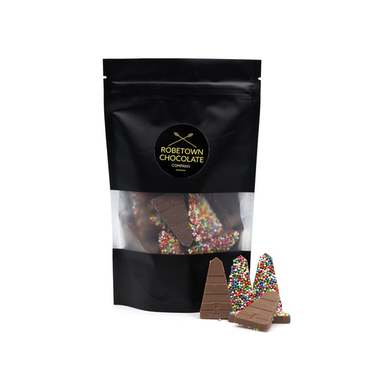 MILK CHOCOLATE OBELISKS - FRECKLES