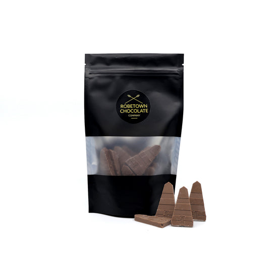 MILK CHOCOLATE OBELISKS