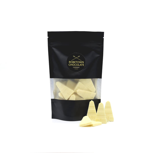 WHITE CHOCOLATE OBELISKS