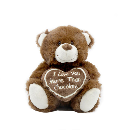 "I Love You More Than Chocolate" Teddy Bear